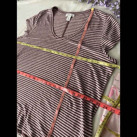 NEW Nordstrom Signature Francesca Linen Stripe Top‎ - Picture 12 of 12